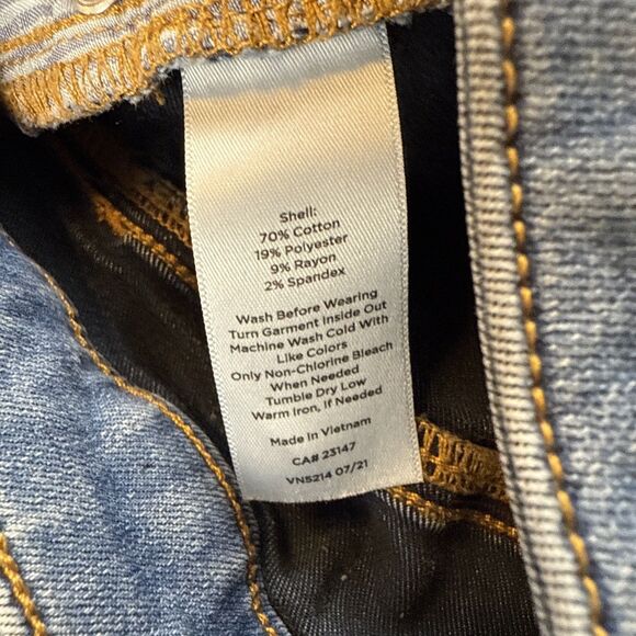 Talbots Women's Size 8 Jegging Medium Wash Mid Rise 30x29 - Picture 6 of 7